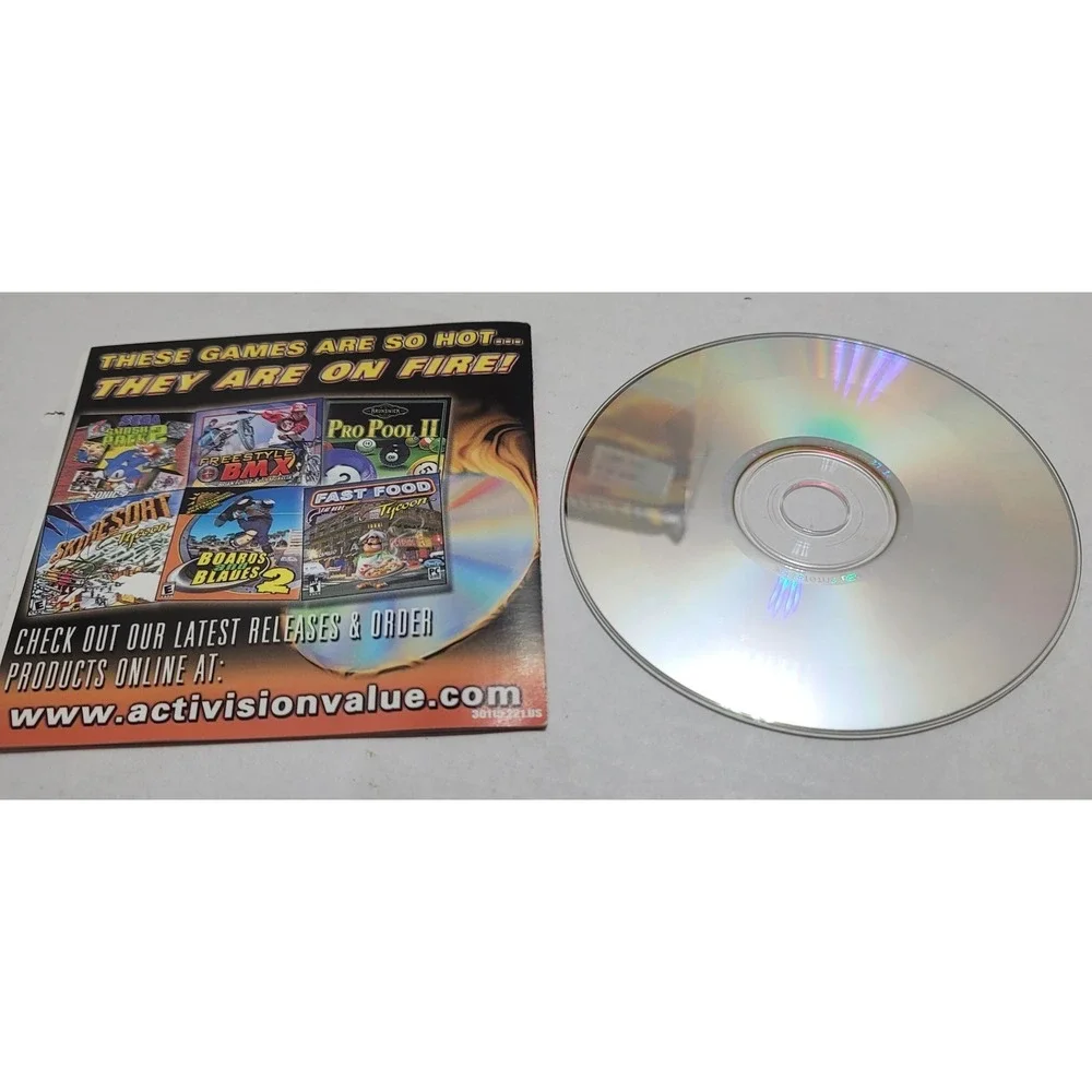 Activision Firefighter In the Line of Duty game for PC